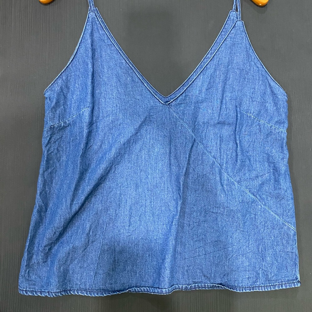 The Fifth Label denim boxy tank top